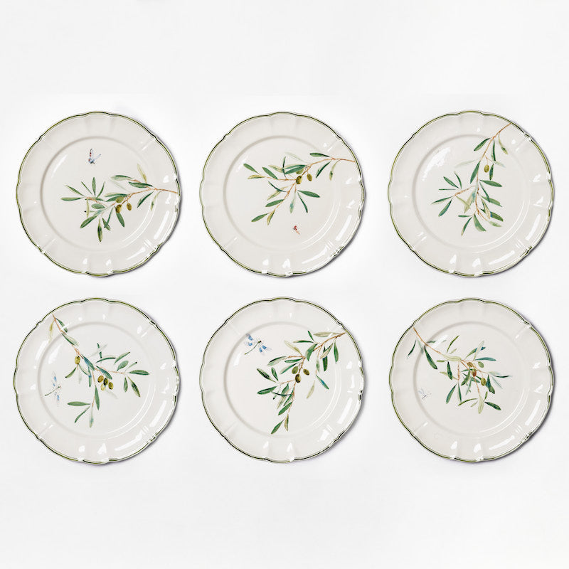 Ulivi - Dessert Plate Set