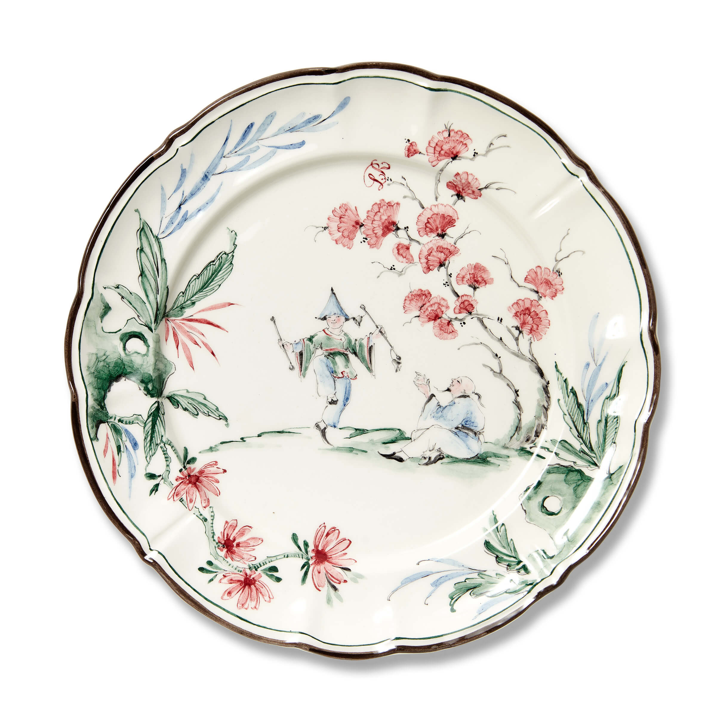 Dessert Plate Chinoiserie 02