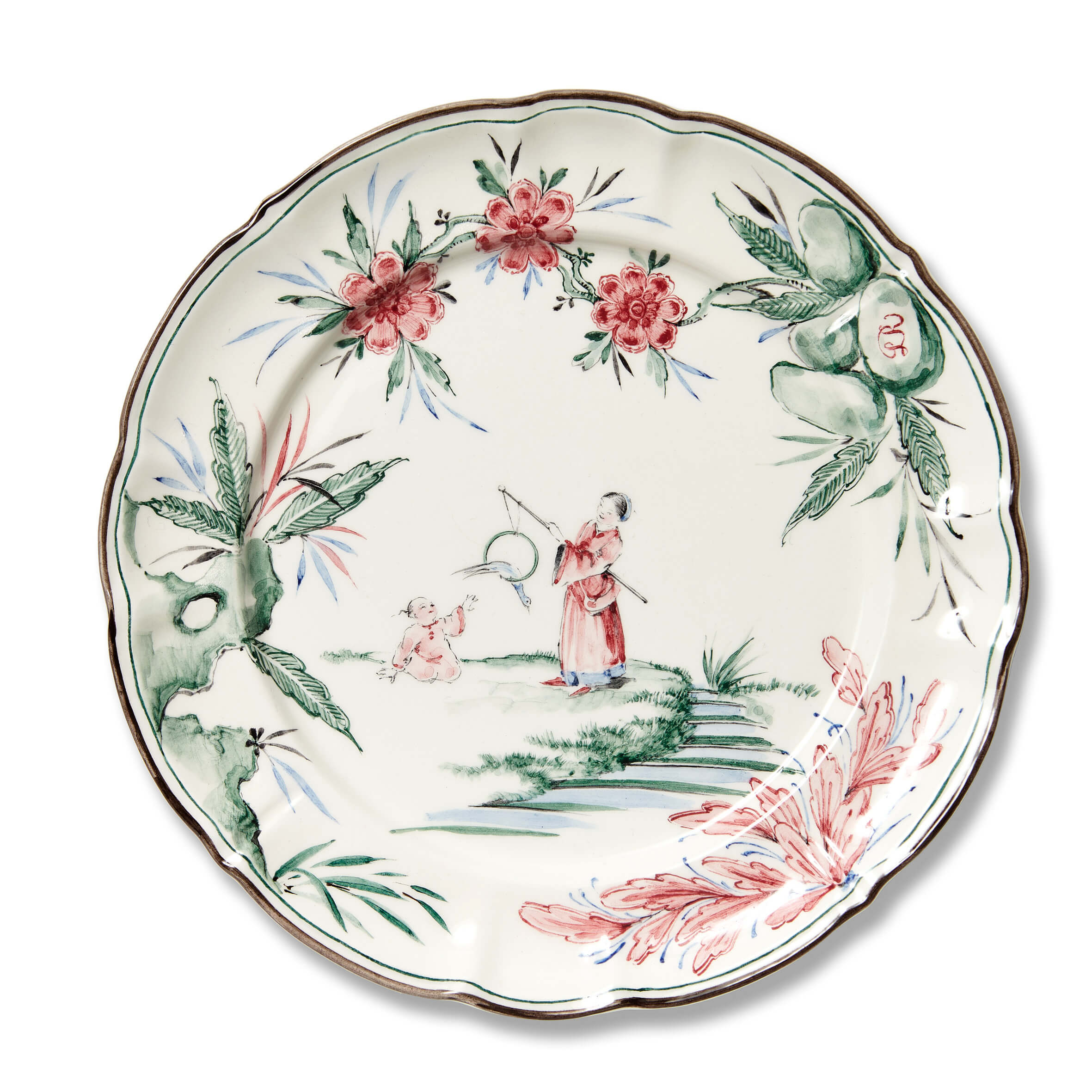 Dessert Plate Chinoiserie 11