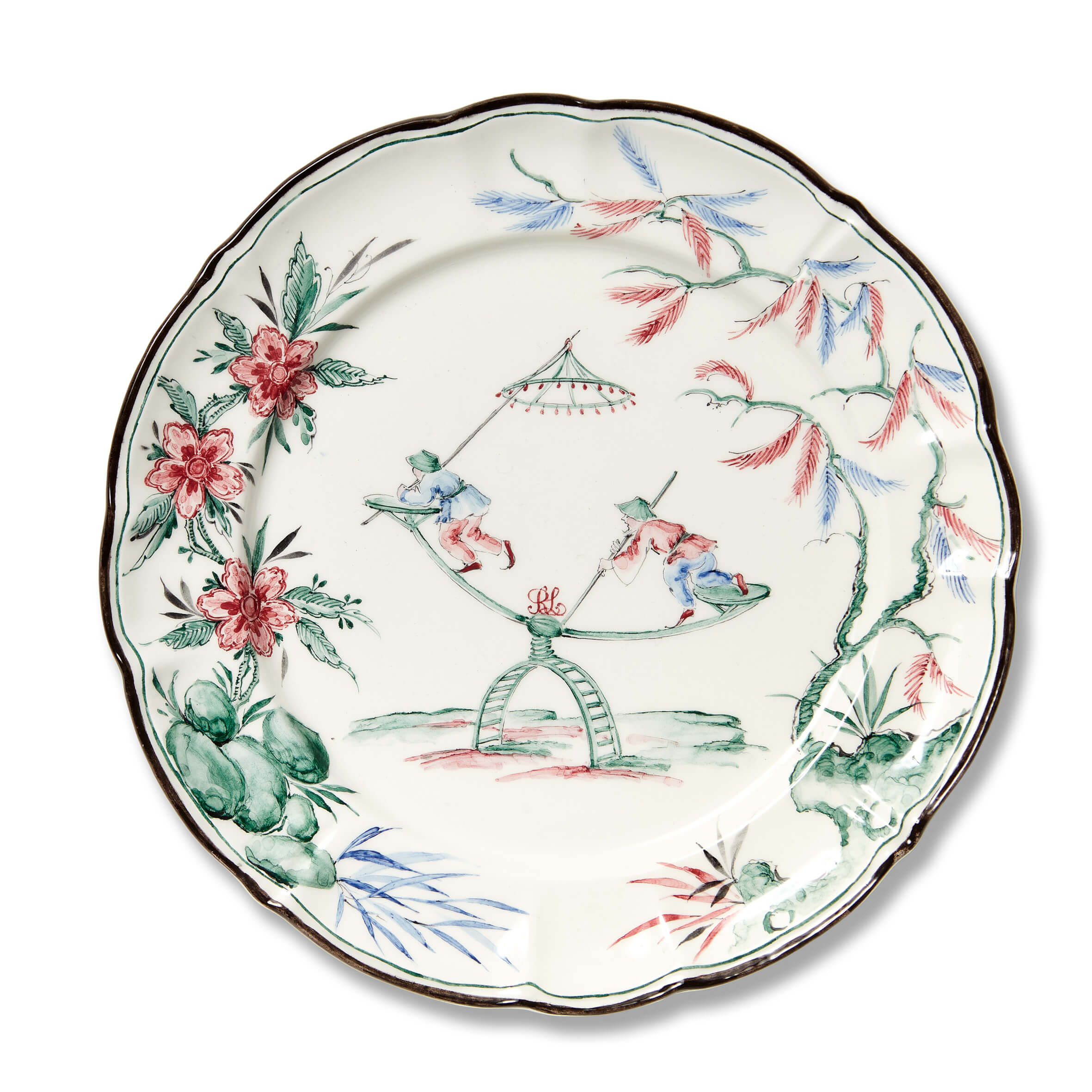 Dessert Plate Chinoiserie 10