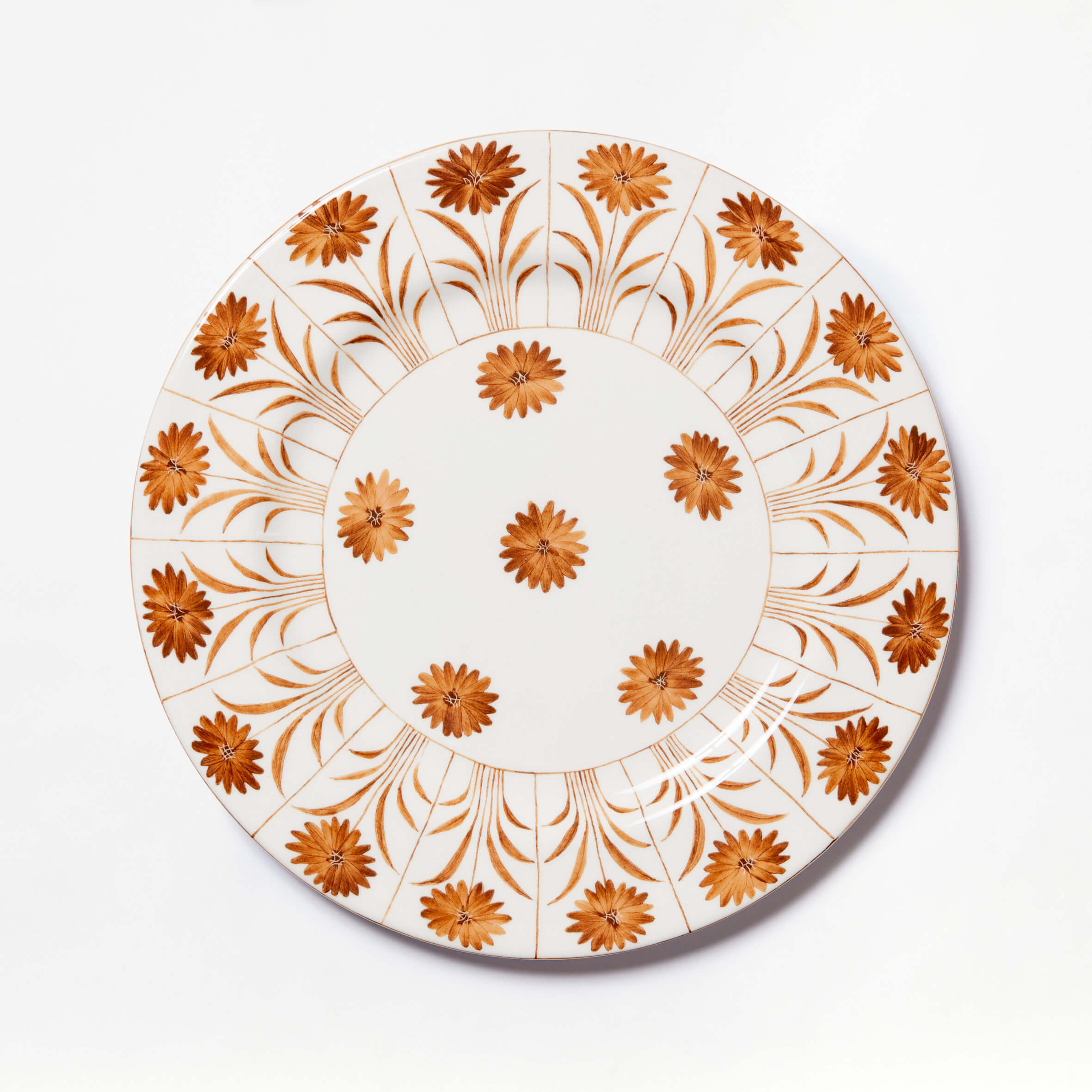 Daisy Amber Desert Plate | Paravincini Milano