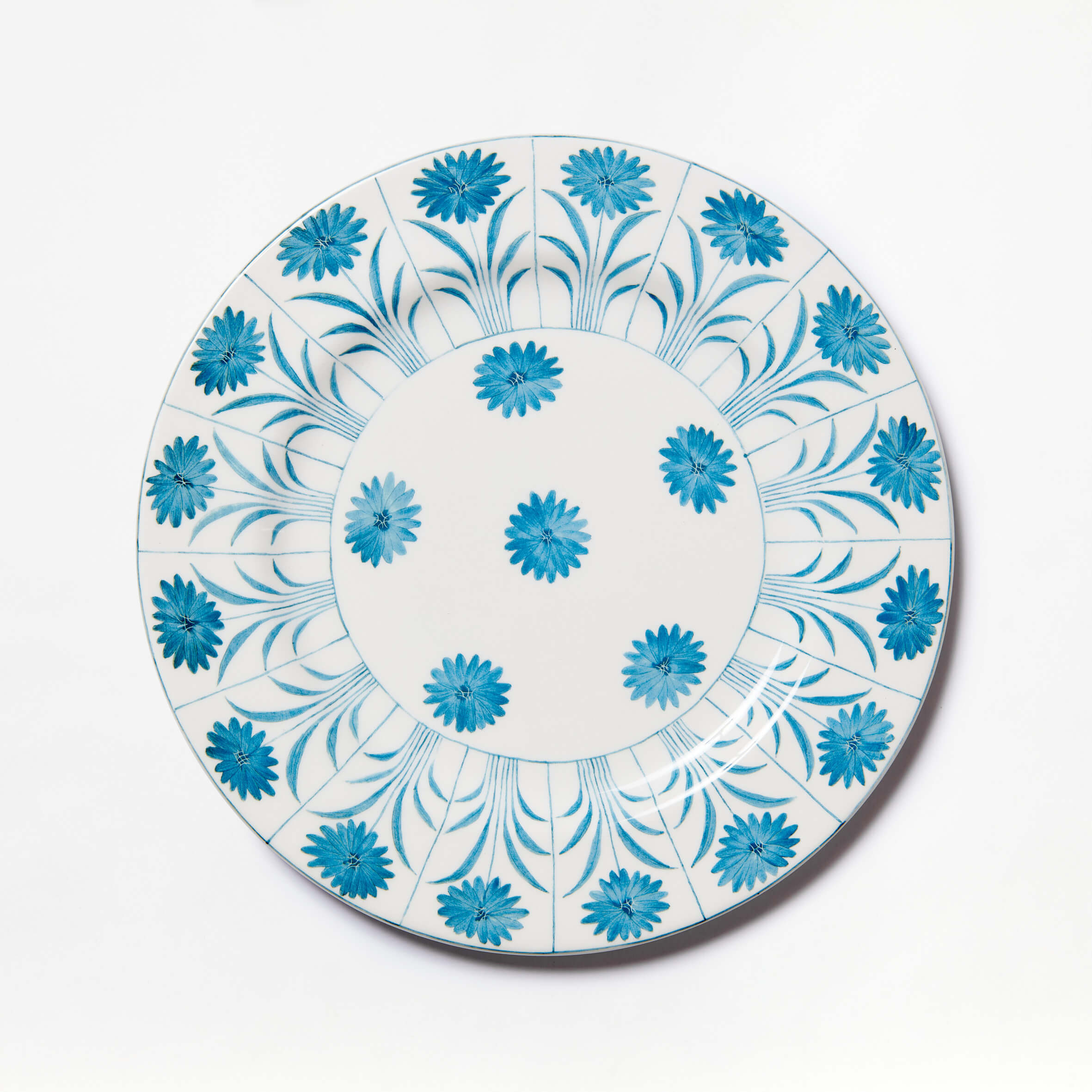 Daisy Blue Dinner Plate 27 cm