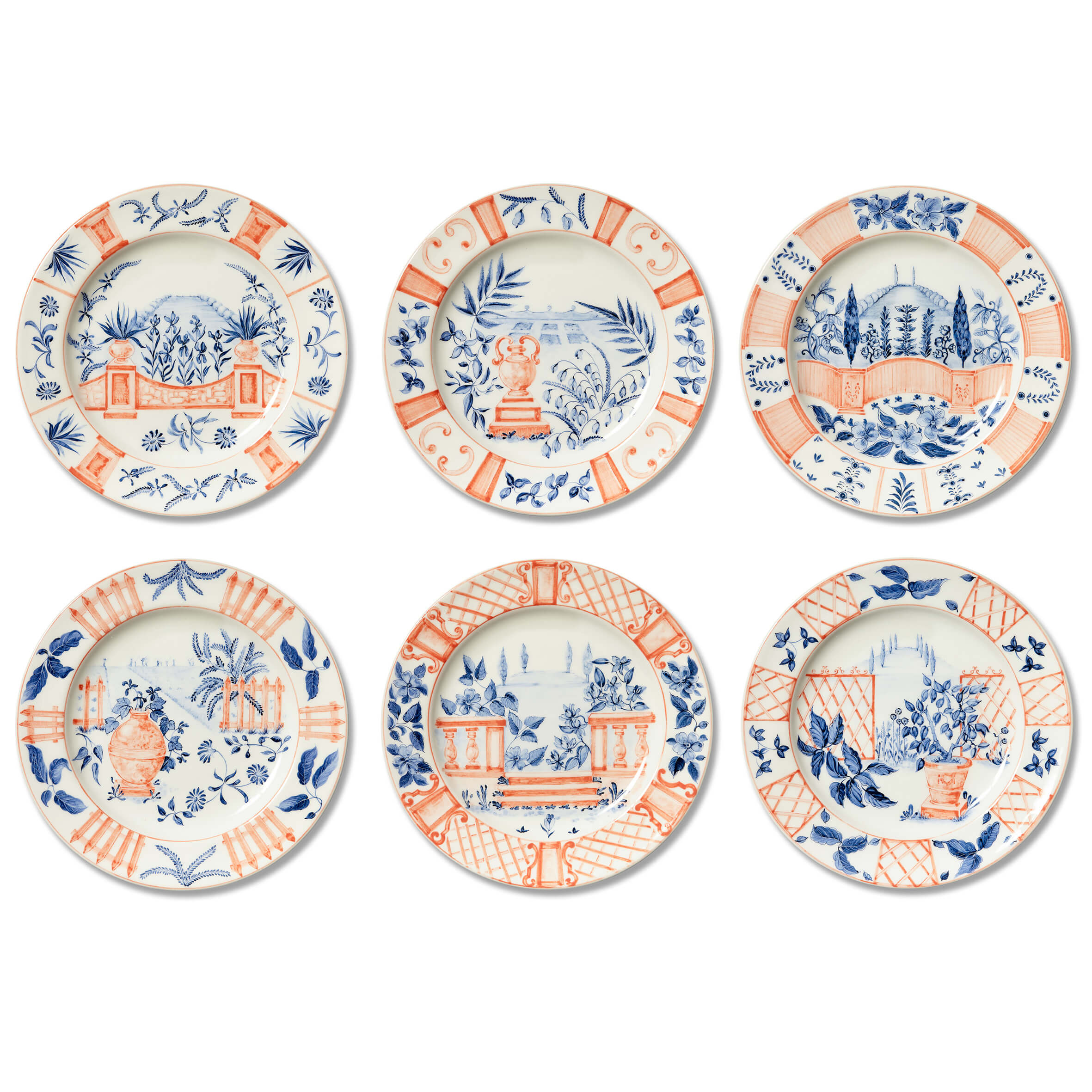 Italian Views - Dinner Plate Set